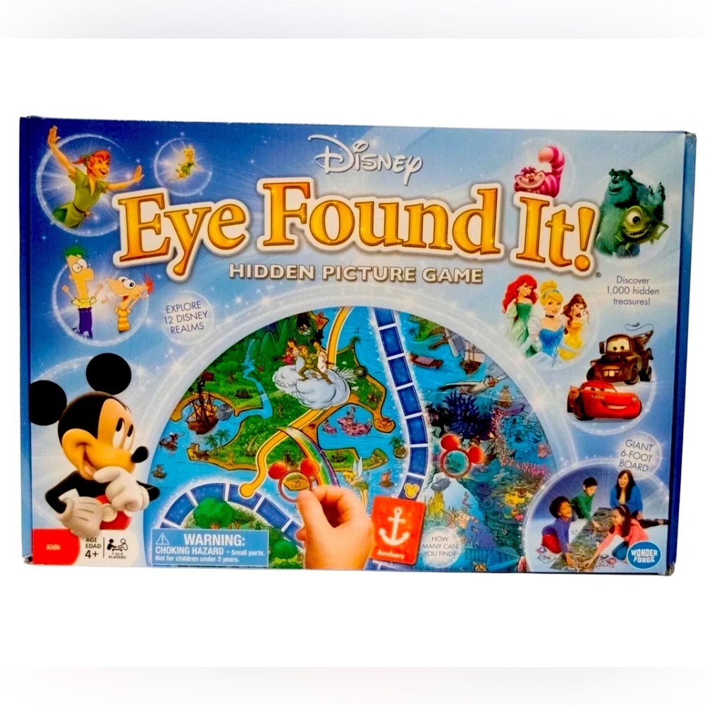 Disney, EYE FOUND‎ IT, Hidden Picture Board Game 2017